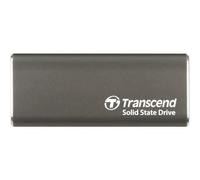 Transcend ESD265C - SSD - 1 To - externe (portable) (USB-C connecteur) - AES 256 bits - gris de fer Gris, Gris de fer G