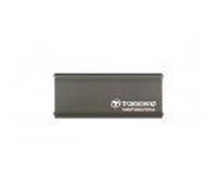 Transcend ESD265C - SSD - 1 To - externe (portable) (USB-C connecteur) - AES 256 bits - gris de fer