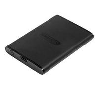 Transcend ESD270C - SSD - chiffré - 250 Go - externe (portable) - USB 3.1 Gen 2 (USB-C connecteur) - AES 256 bits - noir Noir, Noir G