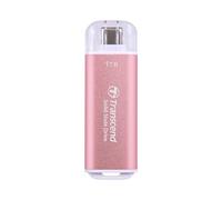 Transcend SSD portable ESD300 TS1TESD300P 1 To USB-C 10 Gbps Compatible PS4/PS5 Rose