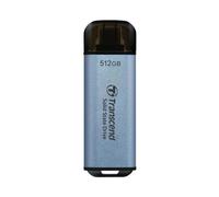 Transcend ESD300C, 512 Go, USB Typ-C, 1050 Mo/s, bleu