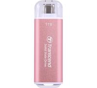 Transcend SSD portable ESD300 TS1TESD300P 1 To USB-C 10 Gbps Compatible PS4/PS5 Rose