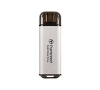 Transcend SSD Portable ESD300S 512GB USB Type-C 10 Gbit/s Compatible PS4/PS5, Argent - TS512GESD300S