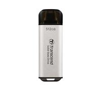 Transcend ESD300S SSD Portable 512GB USB Type-C 10 Gbit/s Compatible PS4/PS5, Argent - TS512GESD300S