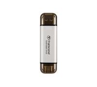Transcend ESD310 - SSD - 1 To - externe (portable) - USB 3.2 Gen 2x1 (USB-C connecteur) - argent