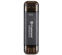 Disque SSD Externe - TRANSCEND - ESD310C - 2 To - USB-C & USB-A - Portable