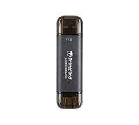 Transcend SSD Portable ESD310C 512GB Type-A/Type-C Compatible PS4/PS5 Noir - TS512GESD310C