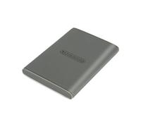 Transcend ESD360C - SSD - 1 To - externe (portable) - USB 3.2 Gen 2x2 (USB-C connecteur) - AES 256 bits - gris