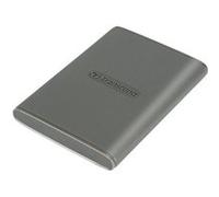 Transcend ESD360C - SSD - 2 To - externe (portable) - USB 3.2 Gen 2x2 (USB-C connecteur) - AES 256 bits - gris Gris, Gris G
