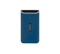 Transcend ESD370C 500 Go USB Type-C 3.2 Gen 2 (3.1 Gen 2) Noir, Bleu