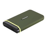 Transcend ESD380C 1 TB Disque dur externe SSD USB-C®, USB-A vert TS1TESD380C