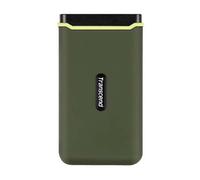 Transcend ESD380C, 1 To, USB Type-A vers USB Type-C, 3.2 Gen 2 (3.1 Gen 2), 2000 Mo/s, Protection par mot de passe, Vert TS1TESD380C