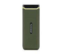 Transcend SSD externe ESD380C 500 Go USB 3.2 Gen 2x2 boîtier en caoutchouc