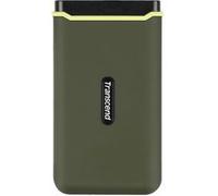Transcend ESD380C - SSD - 500 Go - externe (portable) - USB 3.2 Gen 2x2 (USB-C connecteur) - vert militaire Vert militaire, Vert G
