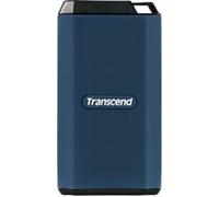 Transcend ESD410C, 2 To, USB type C, 2000 Mo/s, 20 Gbit/s, protection par mot de passe, bleu