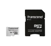 Transcend High Endurance - Carte mémoire flash (adaptateur microSDHC - SD inclus(e)) - 16 Go - UHS-I U1 / Class10 - SDHC