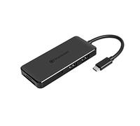 Transcend Hub5 6-en-1 USB Type-C USB 3.1 Gen 2 Hub conçu pour mobiles, tablettes, ordinateurs portables et nouveaux MacBooks Type-C - TS-HUB5C