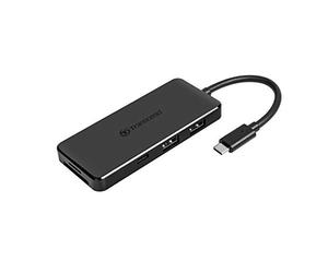 Transcend Hub5 6-en-1 USB Type-C USB 3.1 Gen 2 Hub conçu pour mobiles, tablettes, ordinateurs portables et nouveaux MacBooks Type-C - TS-HUB5C