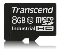 Transcend Industrial - Carte mémoire flash - 8 Go - Class 10 - micro SDHC