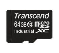 Transcend Industrial Temp - carte mémoire flash - 64 Go - micro SDXC