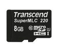 Transcend Industrial Temp microSDHC220I - carte mémoire flash - 8 Go - micro SDHC