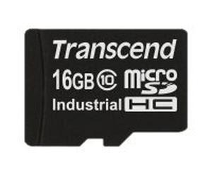 Transcend Industrial Temp SD100I - carte mémoire flash - 16 Go - micro SD