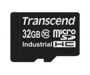 Transcend Industrial Temp SD100I - carte mémoire flash - 32 Go - micro SD