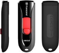 Transcend JetFlash 590 Clé USB 64 Go USB 2.0 Noir