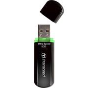 Transcend JetFlash 600 - Clé USB à mémoire flash - 8 Go - USB 2.0 - bleu