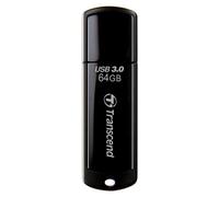 Transcend JetFlash 700 - Clé USB - 64 Go - USB 3.0 - noir