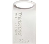 Clé USB TRANSCEND JetFlash 720 - 32 Go - USB 3.0 - Sans capuchon - Argent