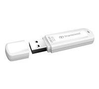Transcend JetFlash elite 730 32GB USB 3.0 lecteur USB flash 32 Go USB Type-A 3.2 Gen 1 (3.1 Gen 1) Blanc