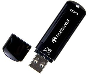 Transcend JetFlash™ 750K Clé USB 64 GB noir TS64GJF750K USB 3.1 (Gen 1)