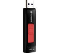 Transcend JetFlash 760, 256 Go, USB type A, 3.2 Gen 1 (3.1 Gen 1), Dia, 12 g, noir, rouge