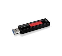 Transcend JetFlash 760 TS128GJF760 - Clé USB 128Go USB 3.2 Gen 1 Type-A Slide Noir/Rouge Compatible Windows/macOS/Linux 69.6x20.9x8.9mm