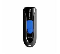 Transcend JetFlash 790 32 Go USB 3.1 Gen1 - Clé USB rétractable noire jusqu'à 100 Mo/s