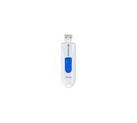 Transcend JetFlash 790 - Clé USB 256 Go USB Type-A 3.2 Gen 1, Format Slide, Compatible Windows/macOS/Linux, 63.6x21.2x10.6mm, Blanc