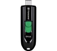 Transcend JetFlash 790C - Clé USB - 64 Go - USB-C 3.2 Gen 1 - noir