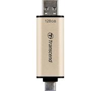 Transcend JetFlash 930C - Clé USB - 128 Go - USB 3.2 Gen 1 / USB-C - or