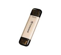 Transcend JetFlash 930C - Clé USB - 256 Go - USB 3.2 Gen 1 / USB-C - or