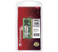 Transcend JetRAM - DDR2 - 1 Go - SO DIMM 200 broches - 667 MHz / PC2-5300 - CL5 - 1.8 V - mémoire sans tampon - non ECC