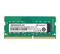 Transcend Module mémoire SO-DIMM HSH-4G DDR4 4 Go 3200 MHz PC4-25600 CL22 1.2 V sans tampon non-ECC