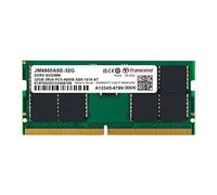 Transcend JetRAM - DDR5 - module - 32 Go - SO DIMM 262 broches - 4800 MHz / PC5-38400 - CL40 - 1.1 V - mémoire sans tampon - on-die ECC