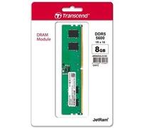 Transcend JetRAM - DDR5 - module - 8 Go - DIMM 288 broches - 2800 MHz / PC5-44800 - CL46 - 1.1 V - mémoire sans tampon - on-die ECC G