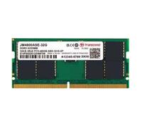 Transcend JetRAM - DDR5 - module - 32 Go - SO DIMM 262 broches - 4800 MHz / PC5-38400 - CL40 - 1.1 V - mémoire sans tampon - on-die ECC