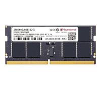 Transcend JetRam JM6400ASE-32G Mémoire RAM DDR5 6400 MHz CSODIMM 2Rx8 CL52 1,1 V
