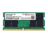 Transcend JM4800ASE-16G Module mémoire pour PC portable DDR5 16 GB 1 x 16 GB ECC 4800 MHz SO-DIMM 262 broches CL40 JM48