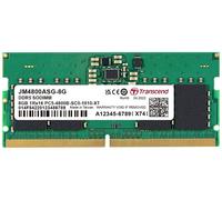 Transcend jetram - ddr5 - module - 8 go - so dimm 262 broches - 4800 m