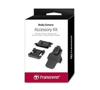 Transcend Kit Accessoires pour caméra corporelle TS-32GDPB20A, inclut Clip magnétique, Support Molle et Support caméra - TS-DBK2