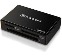 Transcend Lecteur de cartes mémoire tout en un USB 3.0 microSD/SD/CompactFlash/Memory Stick - Noir TS-RDF8K